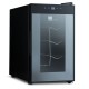 Vino8 8 Bottle LED Wine Cooler - Black
